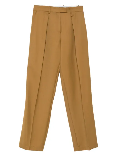 Alysi pleated-details trousers Neutrals 165161A5218