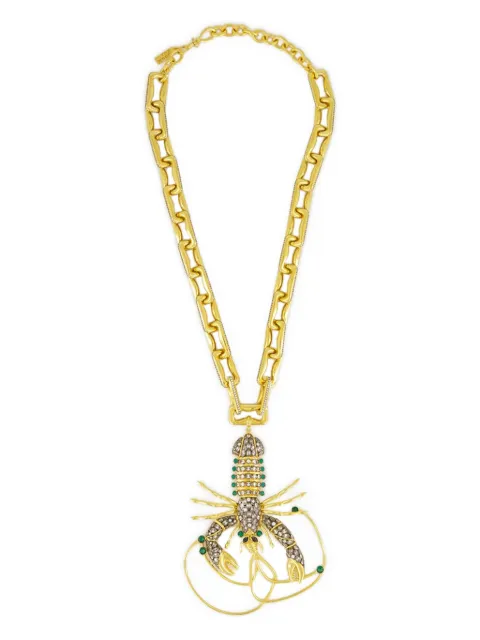 Begüm Khan Piazza lobster-pendant chain necklace Gold BK11A2124400103