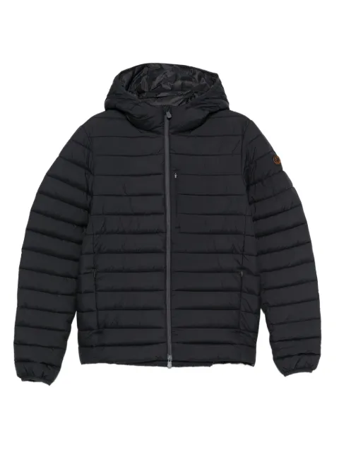 Save The Duck hooded quilted jacket Grey D31273MMIRO2110017
