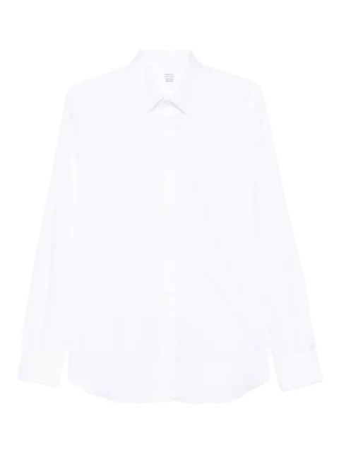 Mazzarelli long-sleeve cotton shirt White 451GCOLLO075SR