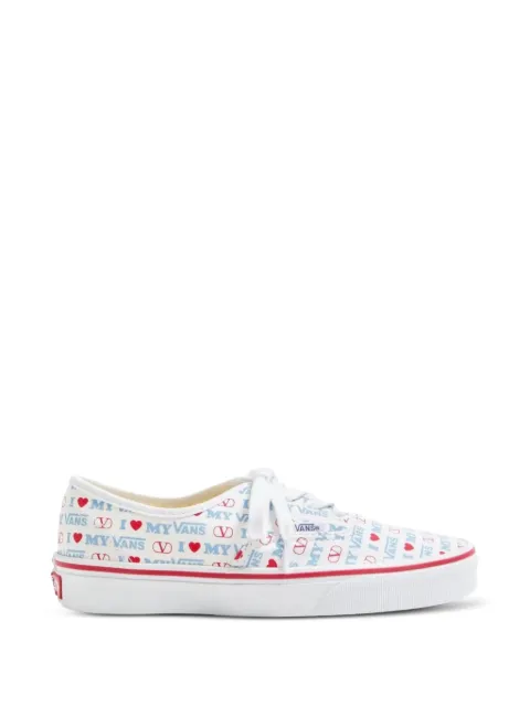 Valentino Garavani x Vans low-top trainer in Love print fabric White WS0ND8EBD