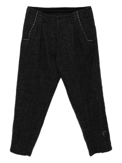 Y's straight-leg trousers Grey MLP09106