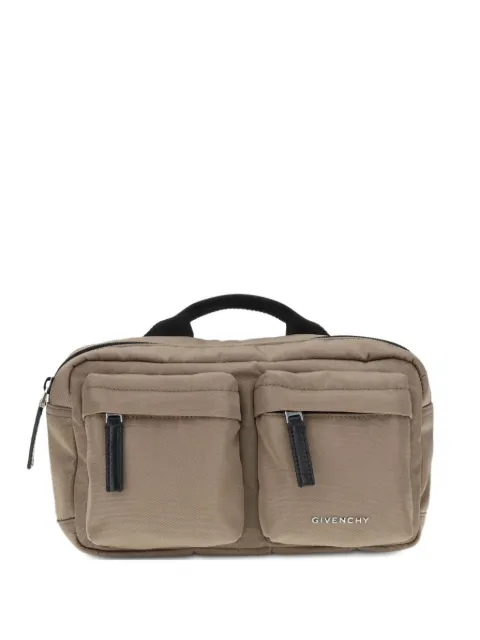 Givenchy Essential U double-pocket belt bag Brown BK50F8K17S