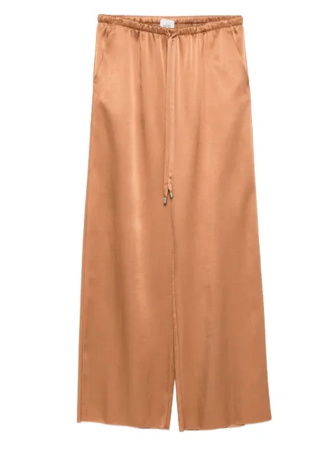 Alysi drawstring trousers Brown 165181A5239