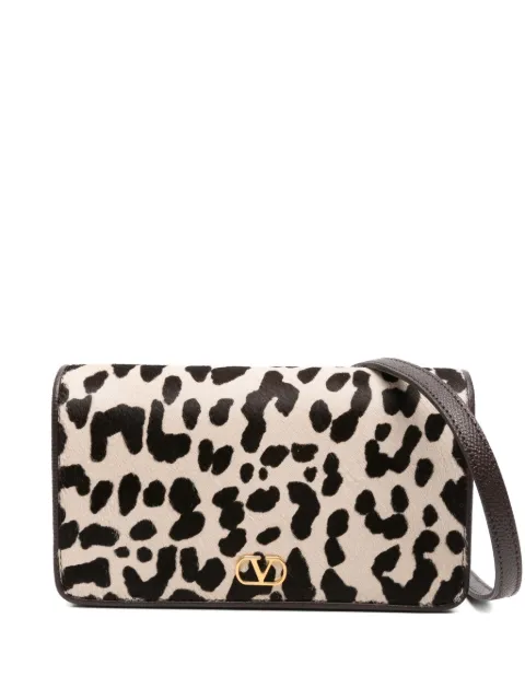Valentino Garavani mini leather clutch Brown WP0AK8WIE