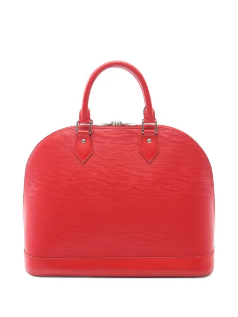 Louis Vuitton Pre-Owned 2014 Alma MM handbag Red 1000940SN1164