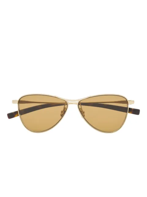 Saint Laurent Eyewear pilot-frame sunglasses Gold 843055Y9969