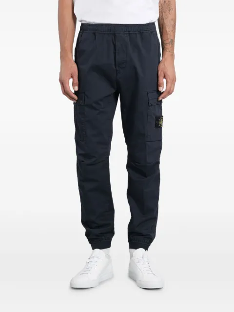 Stone Island pocket cargo pants Blue L2S153100033S0014