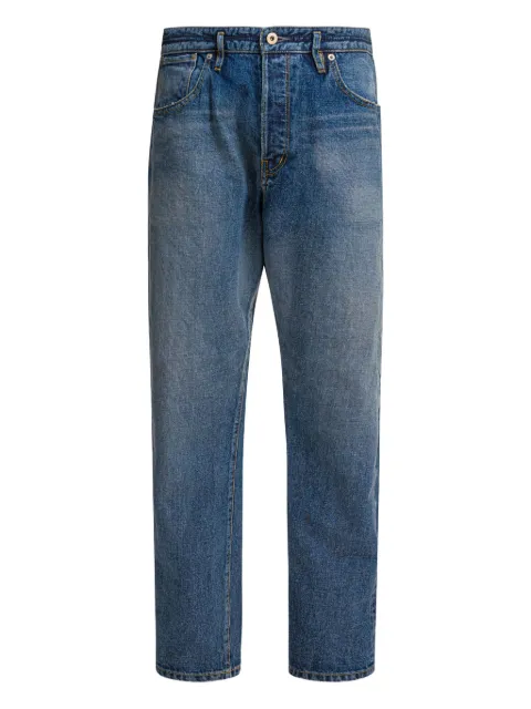nonnative button-fly straight-leg jeans Blue NNP4604INDIGO