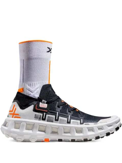 X BIONIC Terraskin X00-c structured-sole knitted sneakers Black TSTS01S25UW303