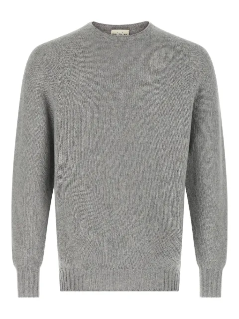 Ma'ry'ya cuffed raglan sweater Grey YRK016B5