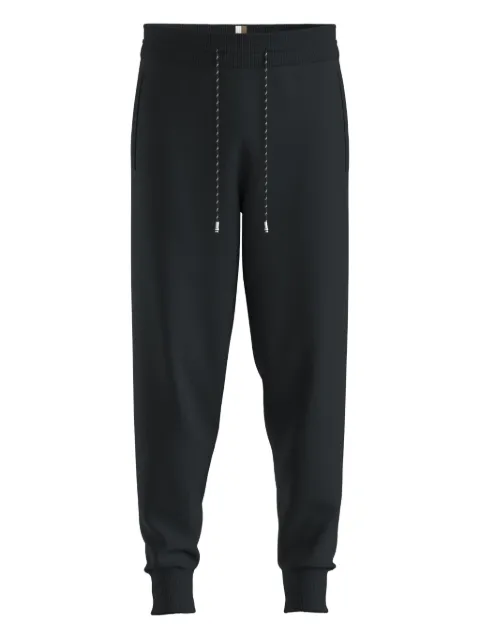BOSS drawstring cuffed trousers Black 50543154