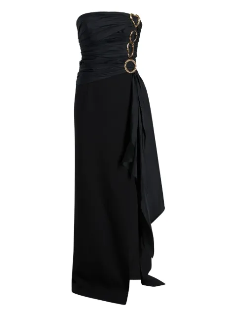 Cinq A Sept Baltra ring-detail gown Black ZD31858381ZBLK