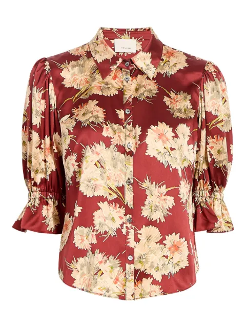 Cinq A Sept Mae Bouquet Fiona shirt Red ZW161610467ZWINEM