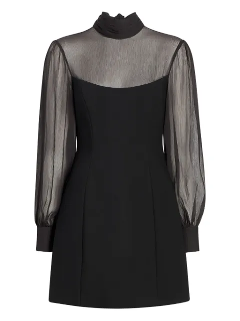 Cinq A Sept Fili long-sleeve mini dress Black ZD31828381ZBLK