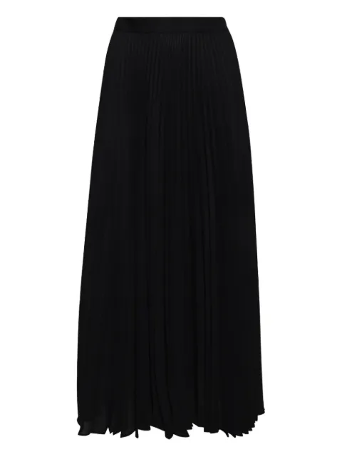 WARDROBE.NYC pleated midi skirt Black W3013R21PL