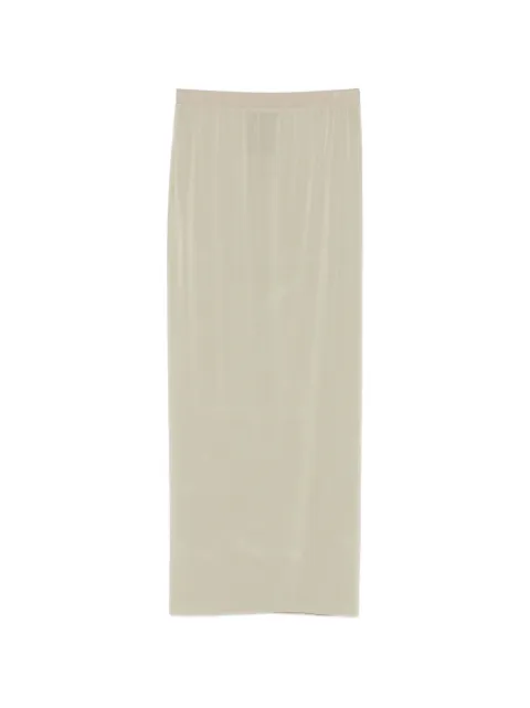 WARDROBE.NYC sheer skirt Neutrals W3010S25NY