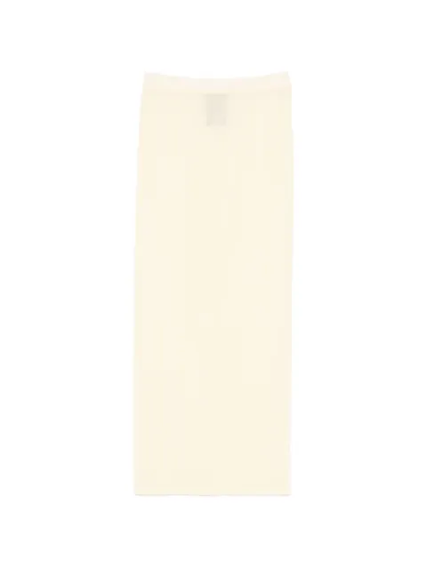 WARDROBE.NYC sheer skirt Neutrals W3010S25NY