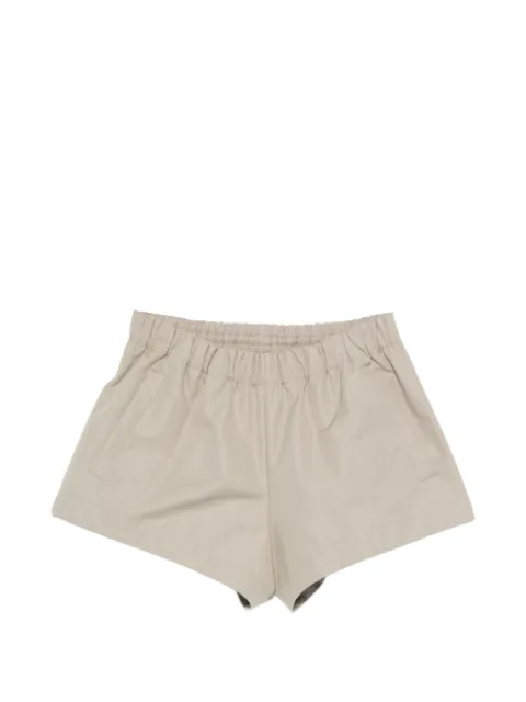 WARDROBE.NYC elasticated shorts Neutrals W2110S26CO
