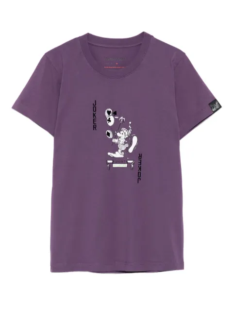 Martine Rose graphic-print cotton t-shirt Purple 629JE01605I