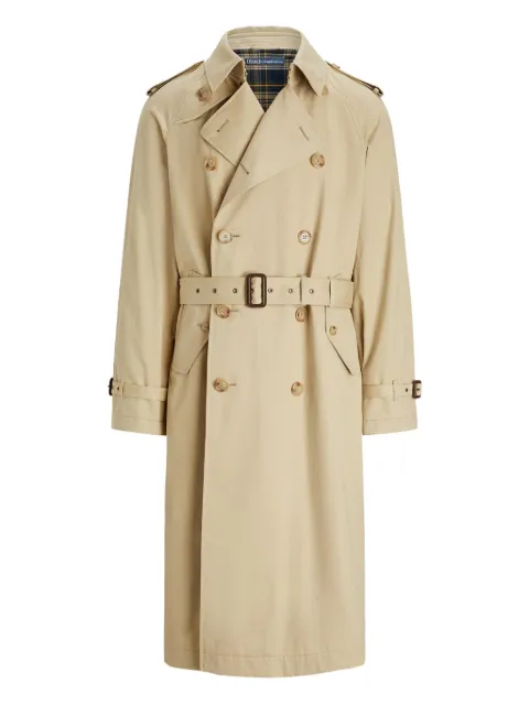Polo Ralph Lauren double-breasted trench coat Neutrals 715958991001