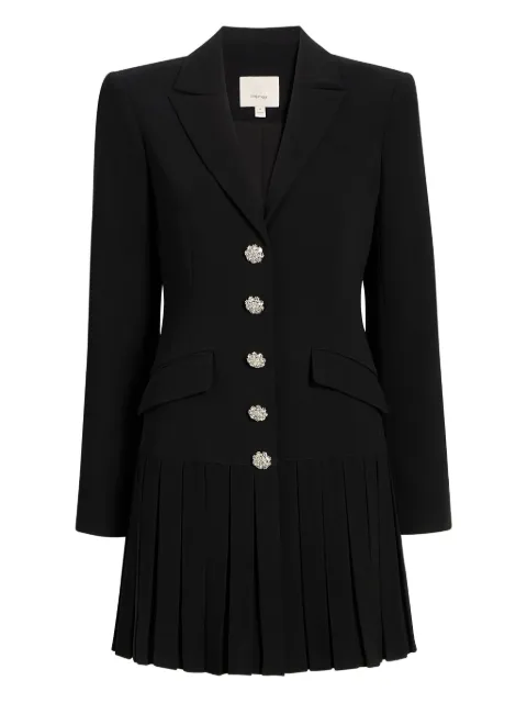 Cinq A Sept Saule pleated blazer dress Black ZD31701319ZBLK