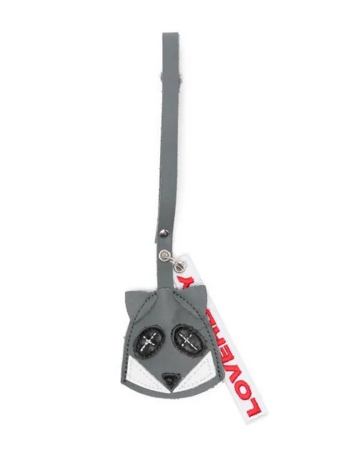 Charles Jeffrey Loverboy leather charm Grey 052140202