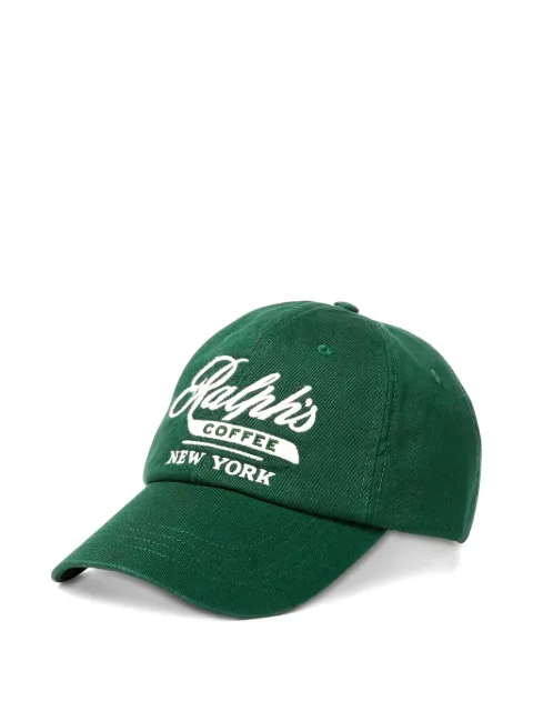 Polo Ralph Lauren Ralph's Coffee embroidered baseball cap Green 710599355002