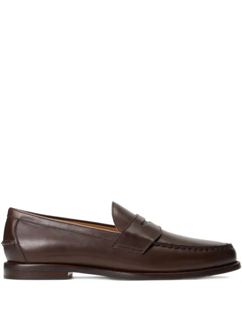 Polo Ralph Lauren penny-strap leather loafers Brown 803978015001