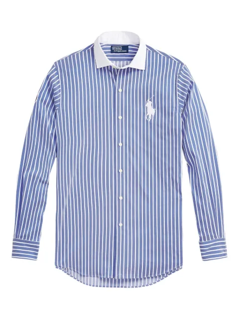 Polo Ralph Lauren striped embroidered shirt Blue 710872135002