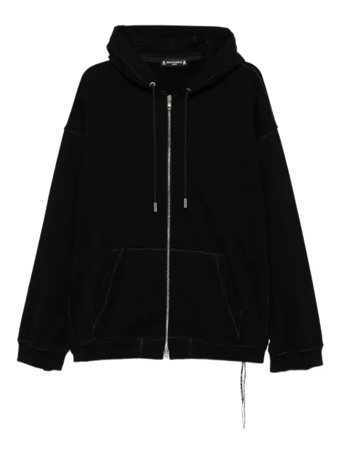 Mastermind Japan logo-embroidered hoodie Black MJ25E15SW050005