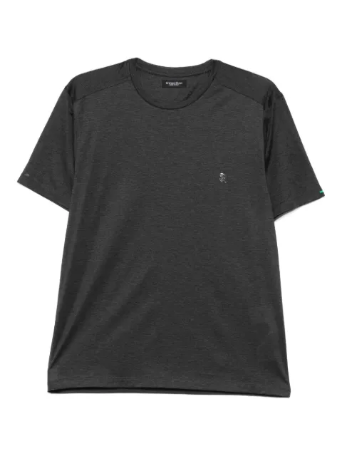 Stefano Ricci embroidered-detail cotton T-shirt Grey MNH5103900TE0001G007