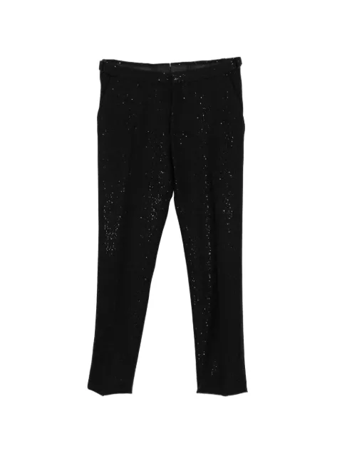 TOM FORD sequinned bouclé trousers Black PLPT05WYS01