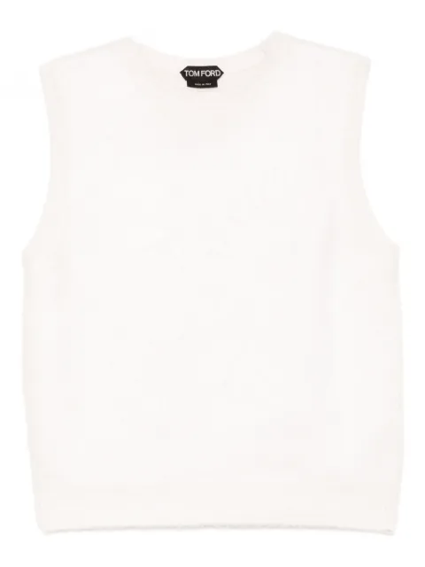TOM FORD knitted vest Neutrals MAK1425YAX968