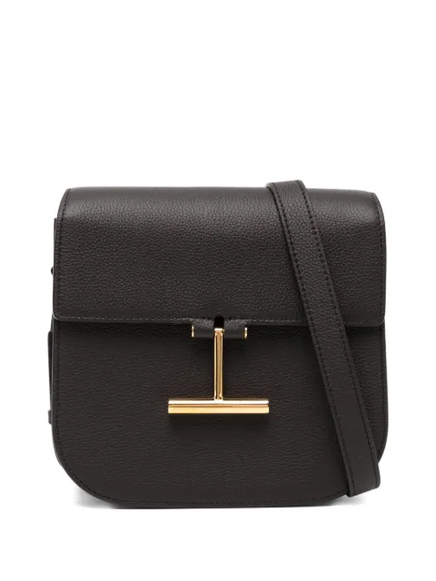 TOM FORD grain leather tara mini shoulder bag Brown L1018LCL095G