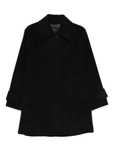 JOSEPH buttoned single-breasted coat Black JF009399