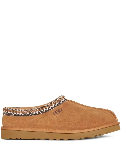 UGG suede stitched slippers Brown 5950CHE