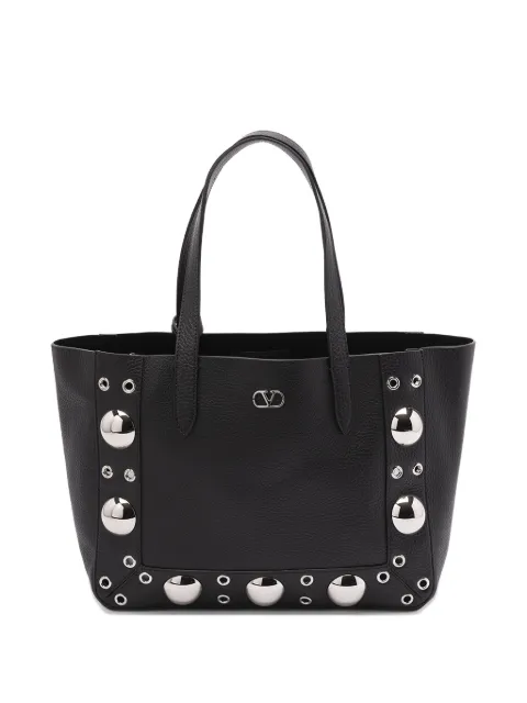 Valentino Garavani Nellcôte leather tote bag Black WB0R88MJL