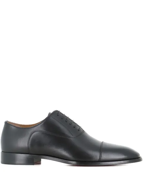 Christian Louboutin leather Oxford shoes Black GREGGORNERO