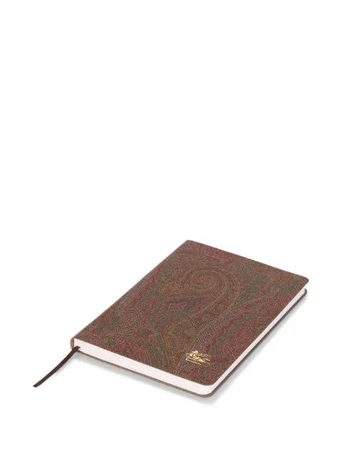 ETRO HOME paisley-pattern notebook (21cm x 14.5cm) Red UHGE0014