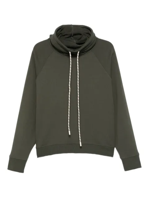 Alysi mock-neck hoodie Green 165423A5211