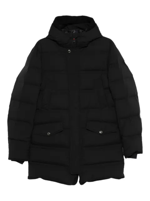Kired hooded quilted coat Black WHEKLAW68065NERO