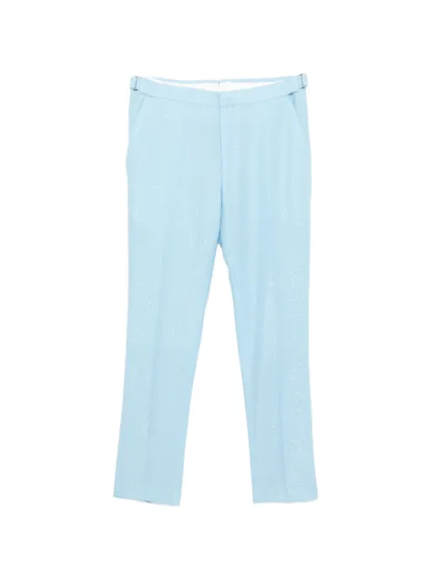 TOM FORD sequinned bouclé trousers Blue PLPT05WYS01