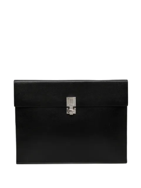 TOM FORD lock briefcase Black H0701LGO033S