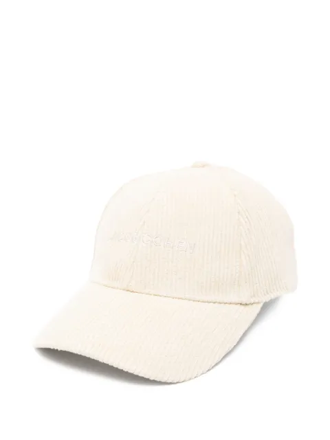 Jacob Cohën corduroy baseball cap hat Neutrals JUMA0062004T597ARW