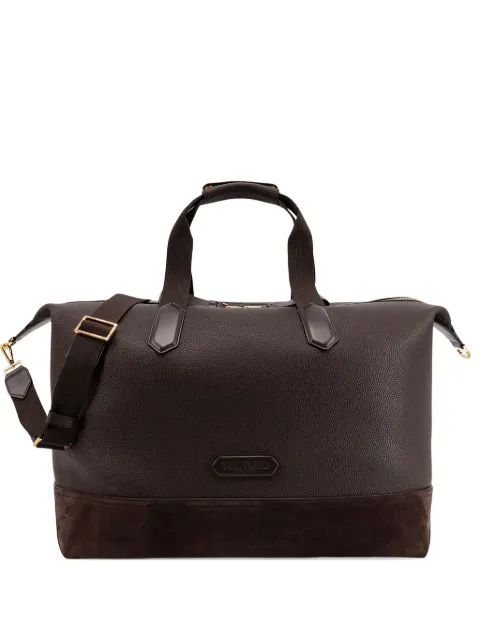 TOM FORD leather travel bag Brown H0529LCL325G