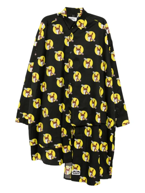 Kidill x Jamie Reid long shirt Black KL869