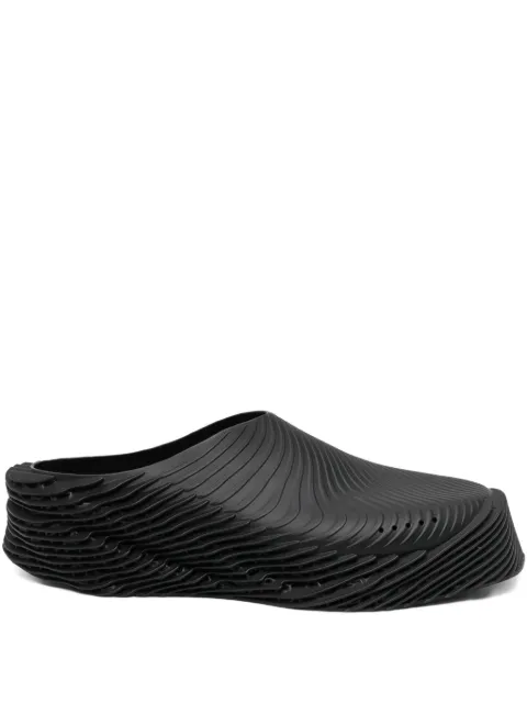 ALIVEFORM Stratum Talon mules Black STRATUMMULECHRCL
