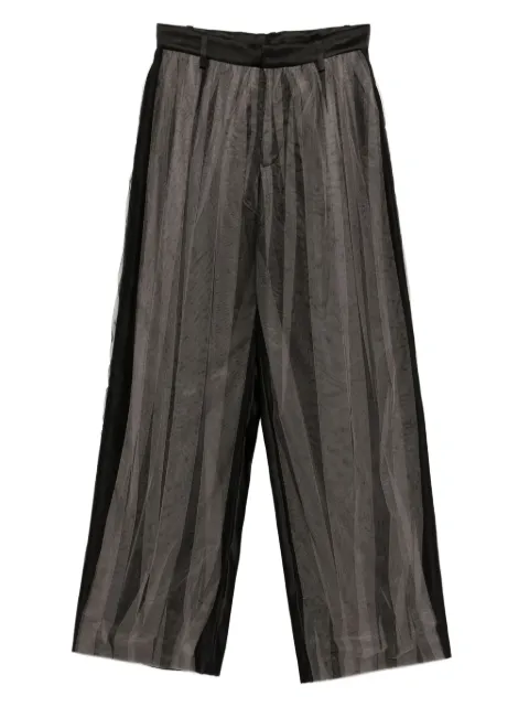 Quetsche tulle-embellished trousers Black QAW24P22