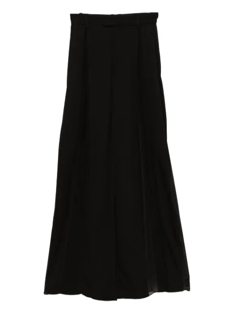 Quetsche sheer panel trousers QSS24P12